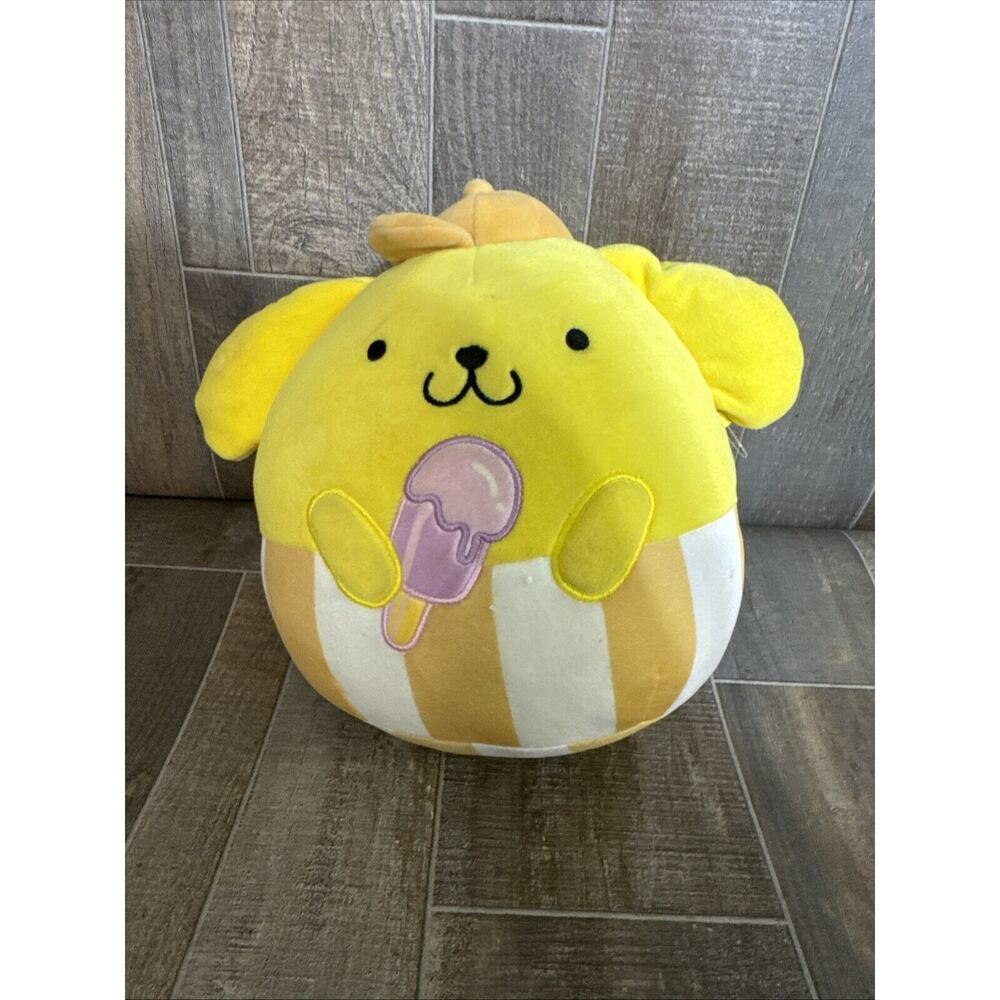 Squishmallows‎ 8" Sanrio Hello Kitty Pompompurin Ice Cream Sanrio Summer